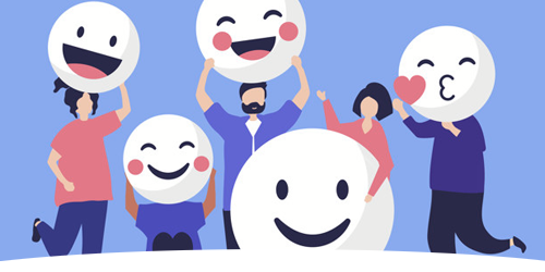 Sharing is caring illustration